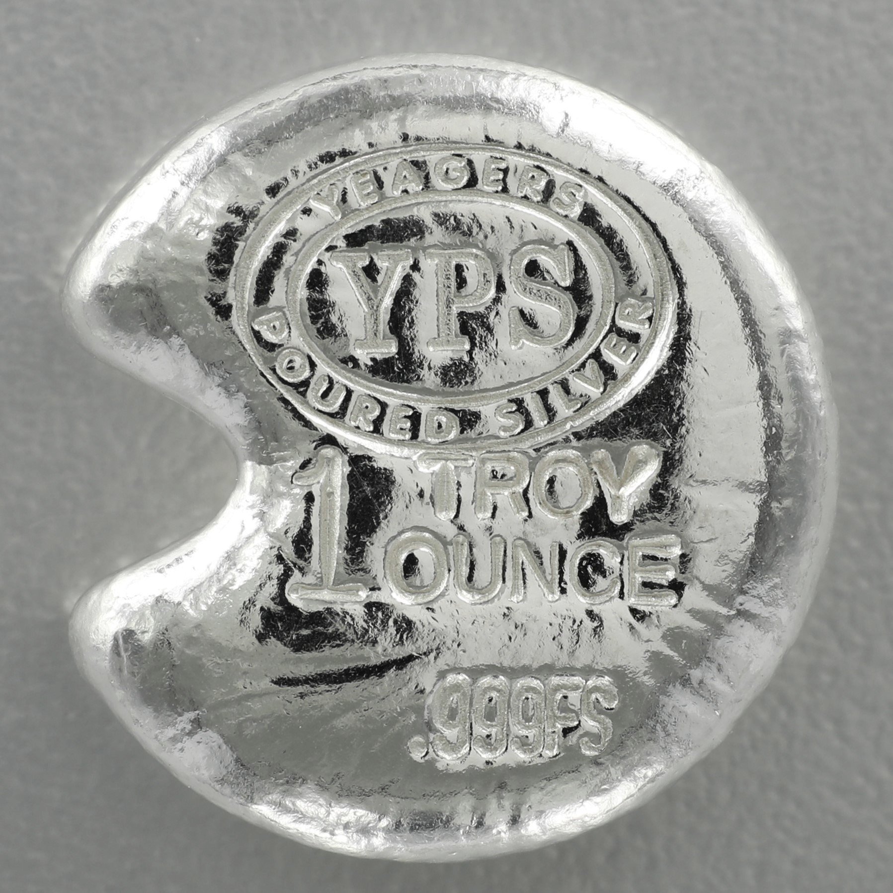 Silber 3-D Barren "Pac-Man and Ghost" 5oz - Detailansicht 2