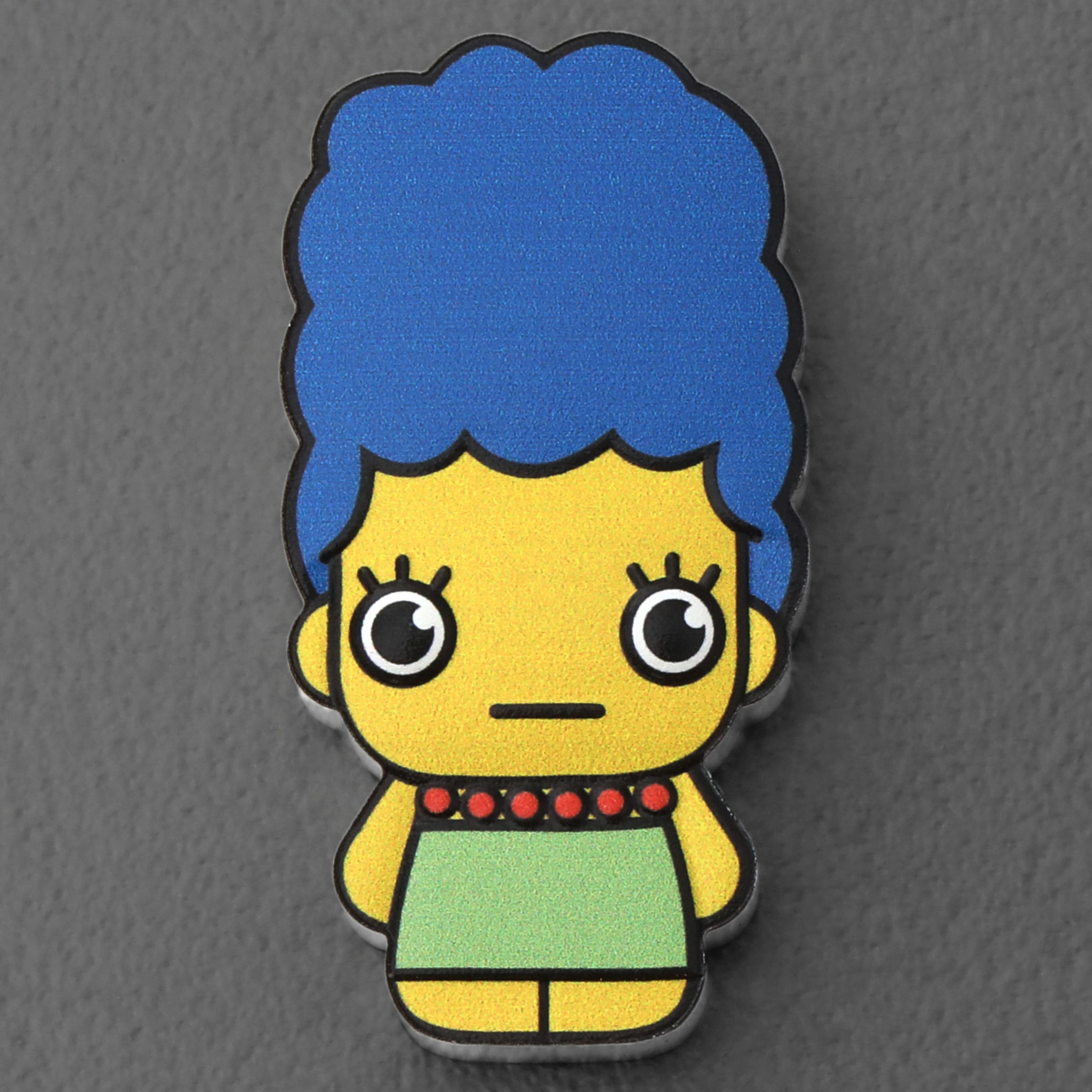 Silbermünze 1oz "Marge Simpson" 2022 (koloriert) diff. Minted Mini – The Simpsons (Tuvalu) - Hauptansicht