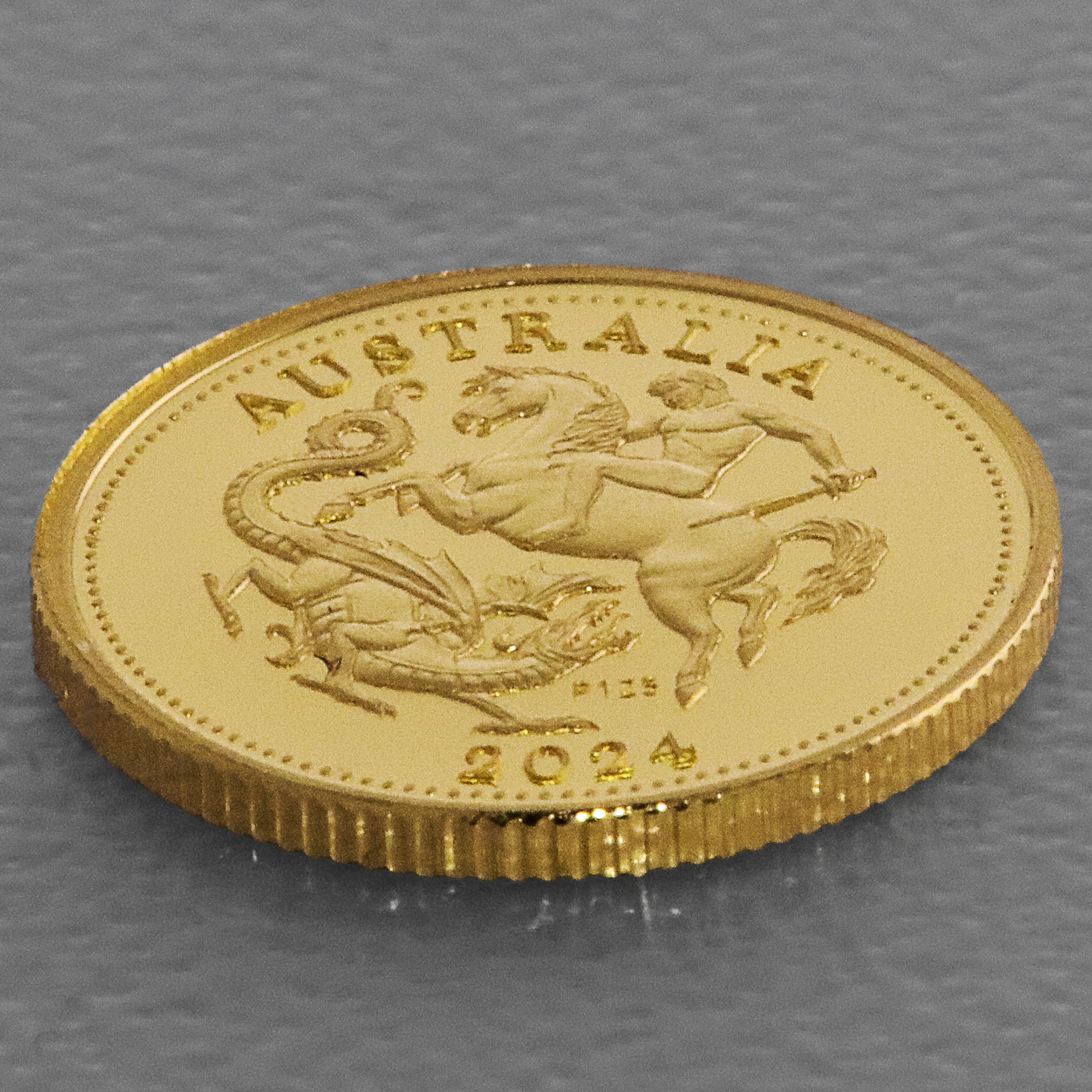Goldmünze 1/4 Sovereign "125th Anniversary" 2024 (PP) (Australien) - Detailansicht 2
