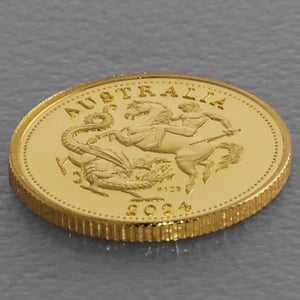 Goldmünze 1/4 Sovereign "125th Anniversary" 2024 (PP) (Australien) - Miniaturansicht 3