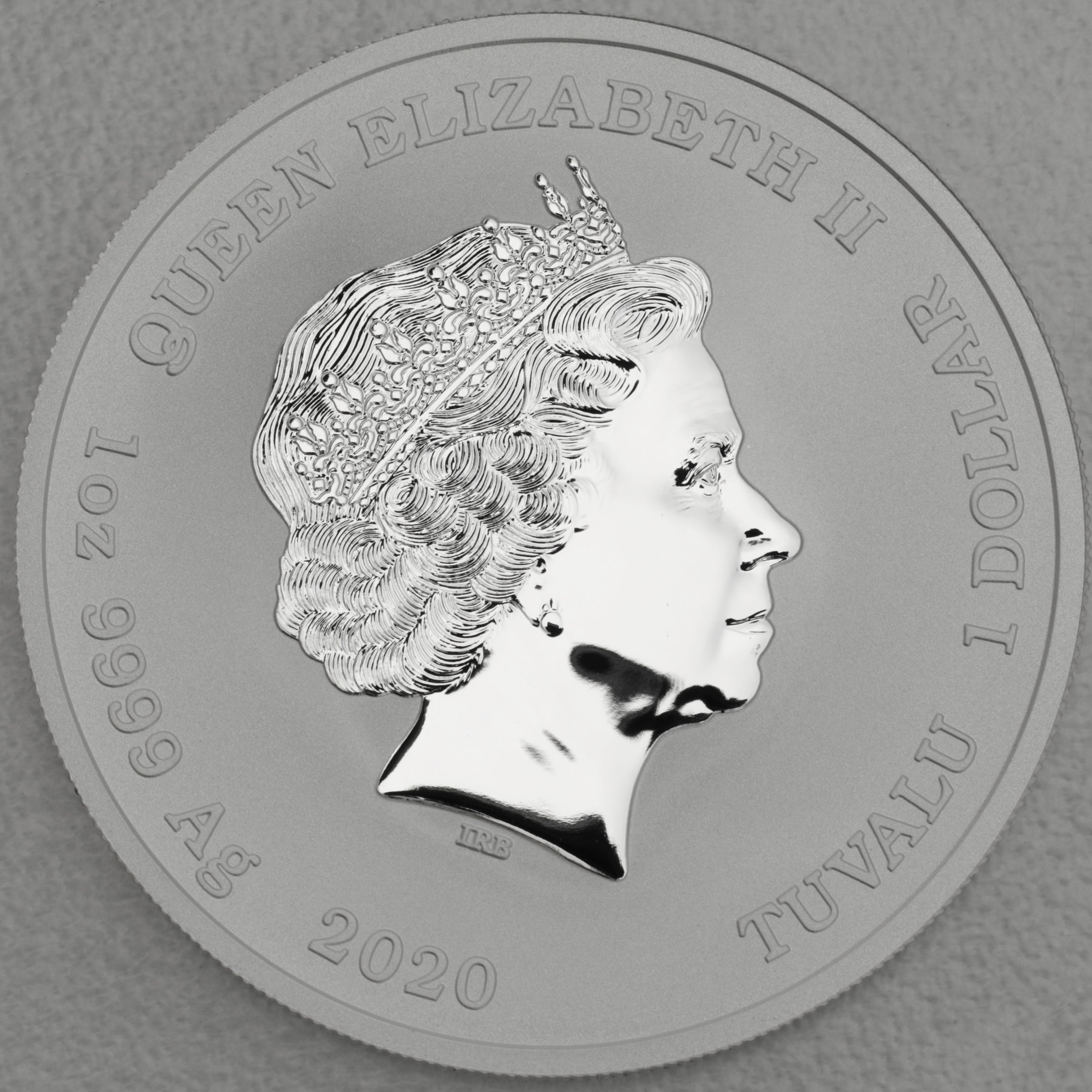 Silbermünze 1oz "Bart Simpson" 2020 The Simpsons (Tuvalu) - Detailansicht 1