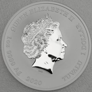Silbermünze 1oz "Bart Simpson" 2020 The Simpsons (Tuvalu) - Miniaturansicht 2