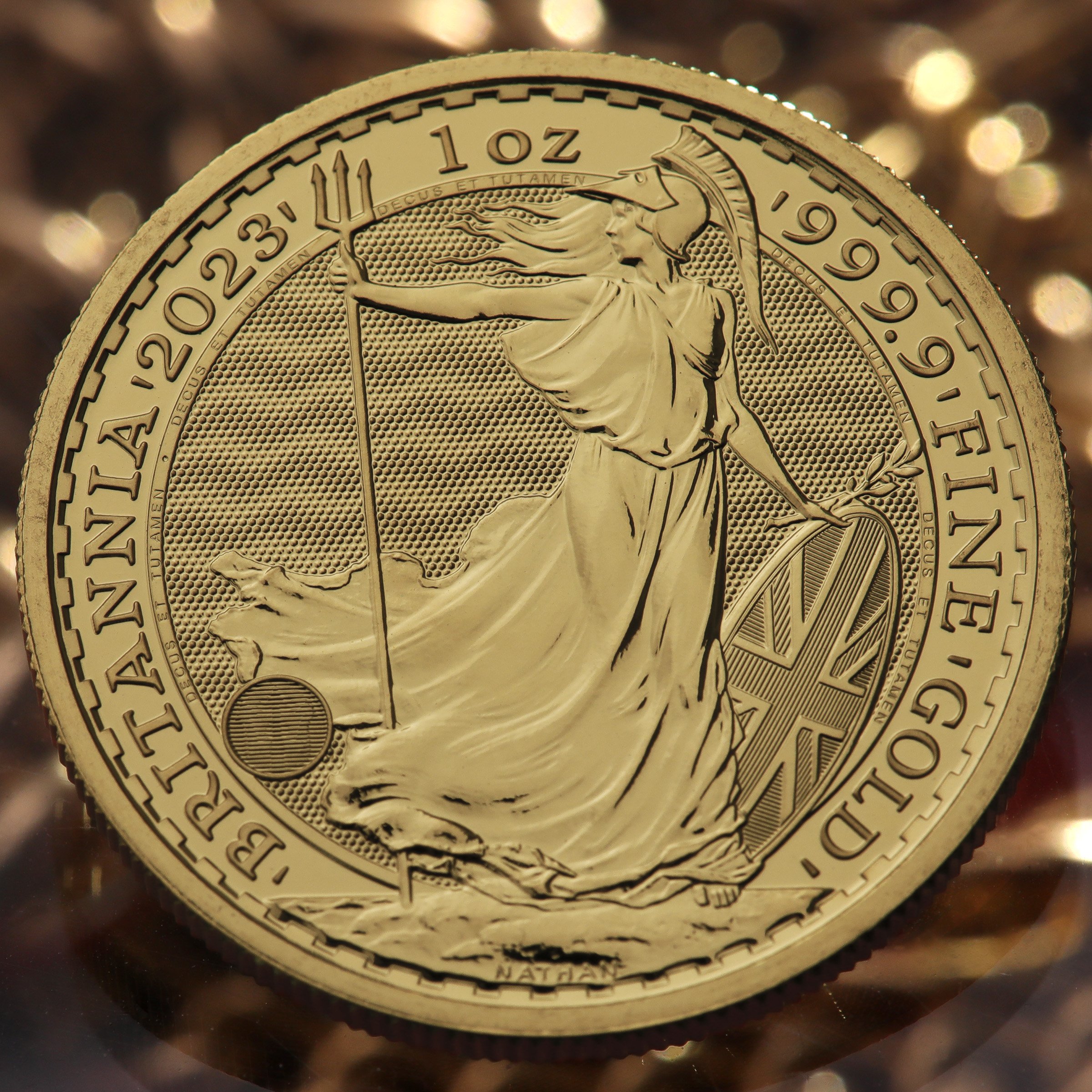 Goldmünze 1oz "Britannia" 2023 Zur Krönung Charles III. (Großbritannien) - Detailansicht 4