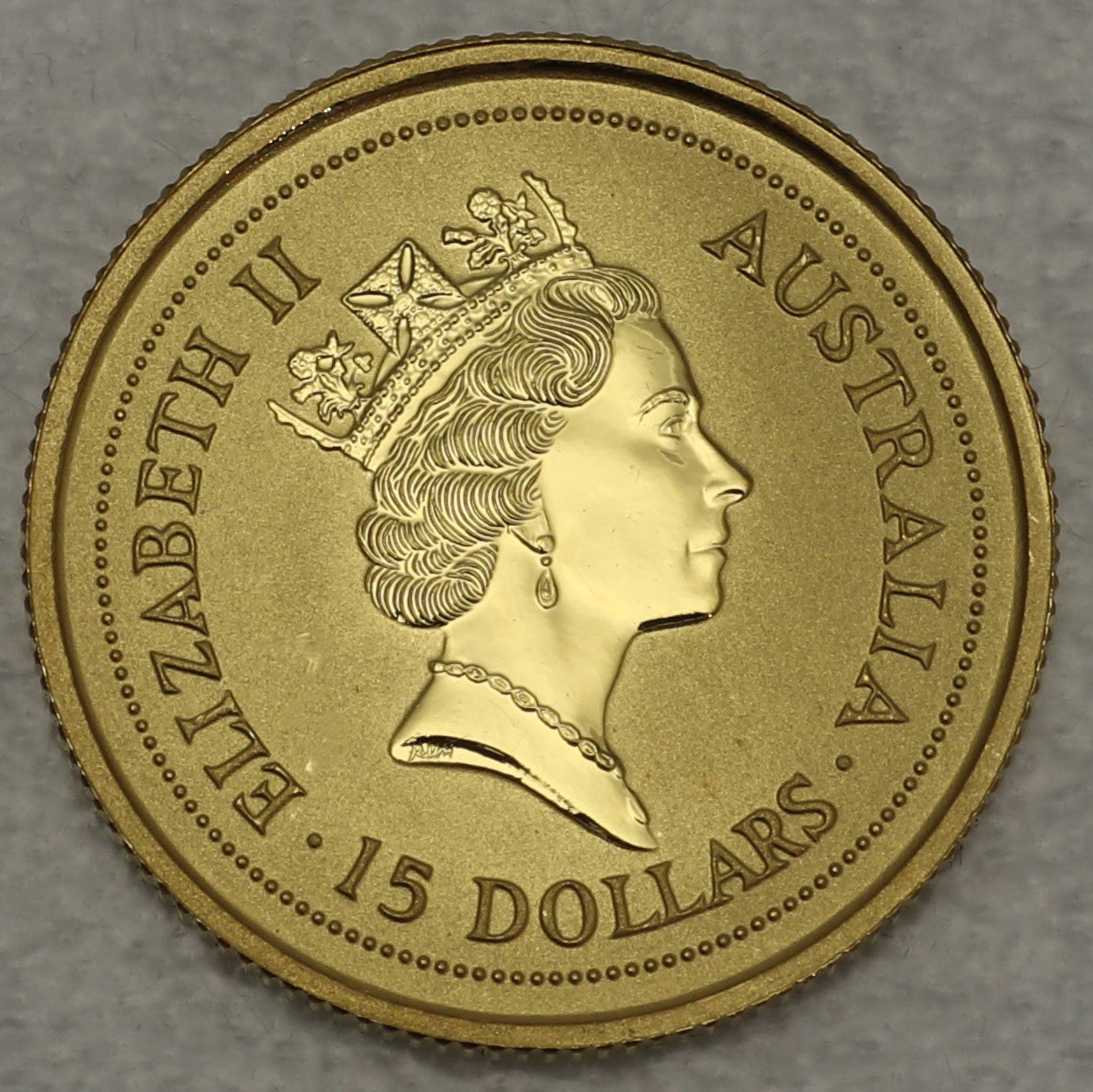 Goldmünze 1/10oz "Känguru" 1994 Australian Nugget (Australien) - Detailansicht 1