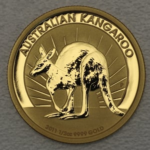 Goldmünze 1/2oz "Känguru" 2011 (Australien) - Hauptansicht