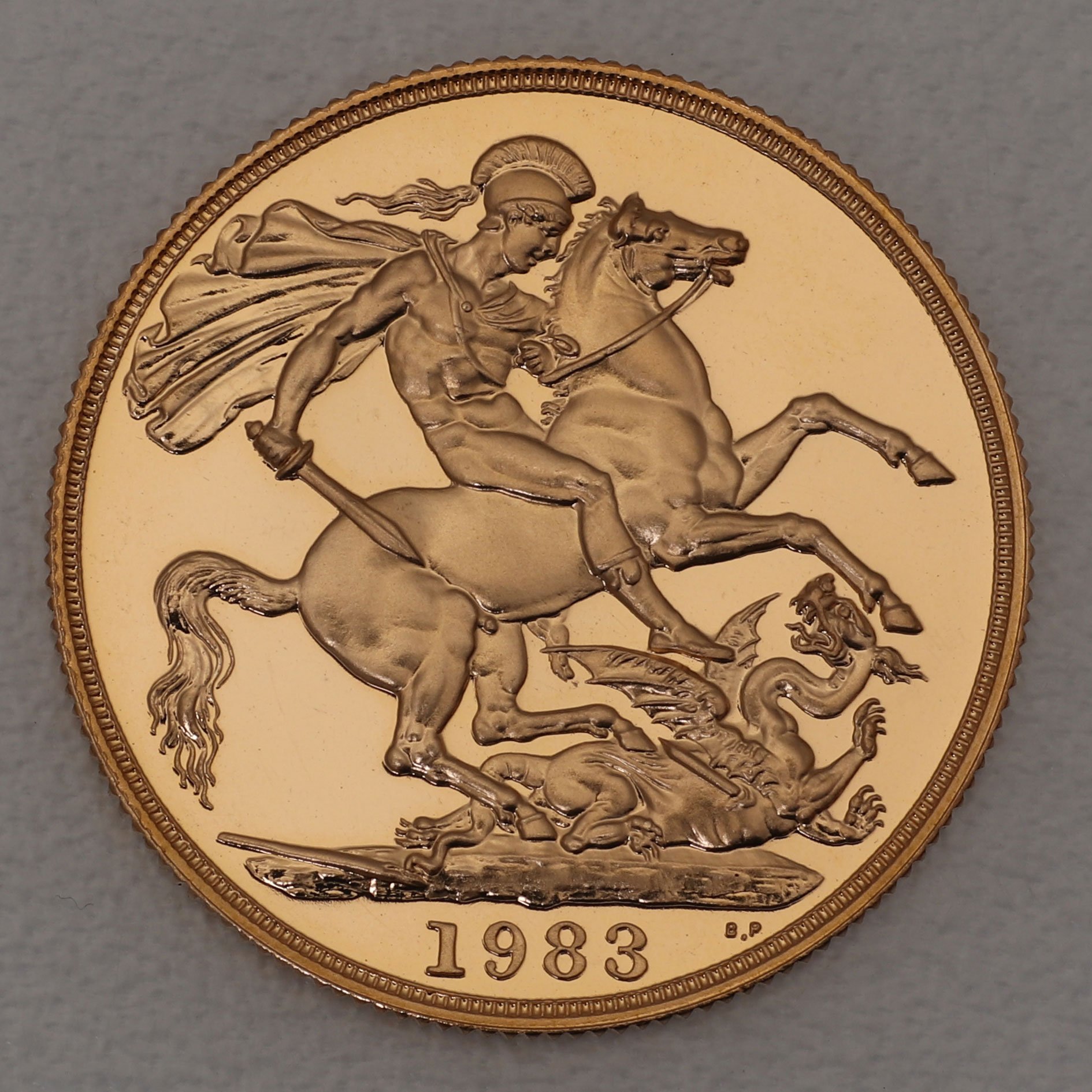 Goldmünzen "Sovereign Proof Collection" 1983 Set – 3-tlg. (Großbritannien) - Detailansicht 1