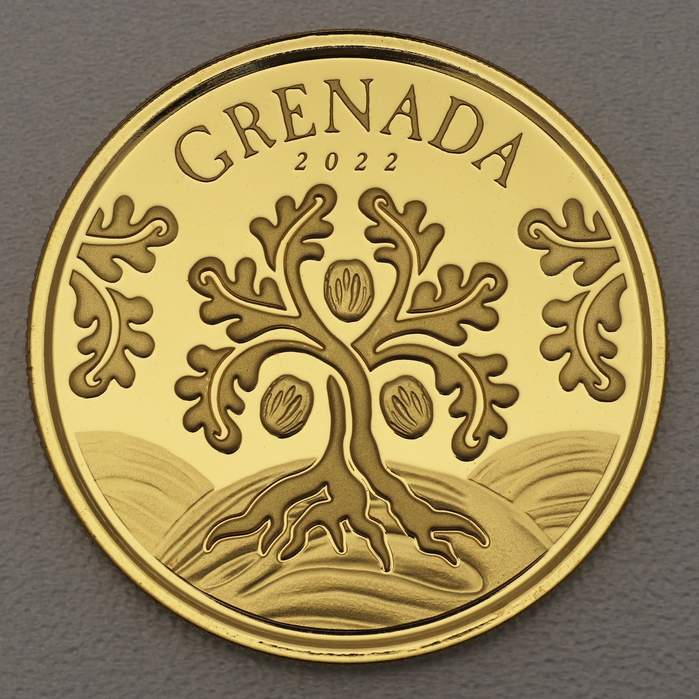 Goldmünze 1oz "Nutmeg Tree" 2022 Eastern Caribbean 8 (Grenada) - Hauptansicht