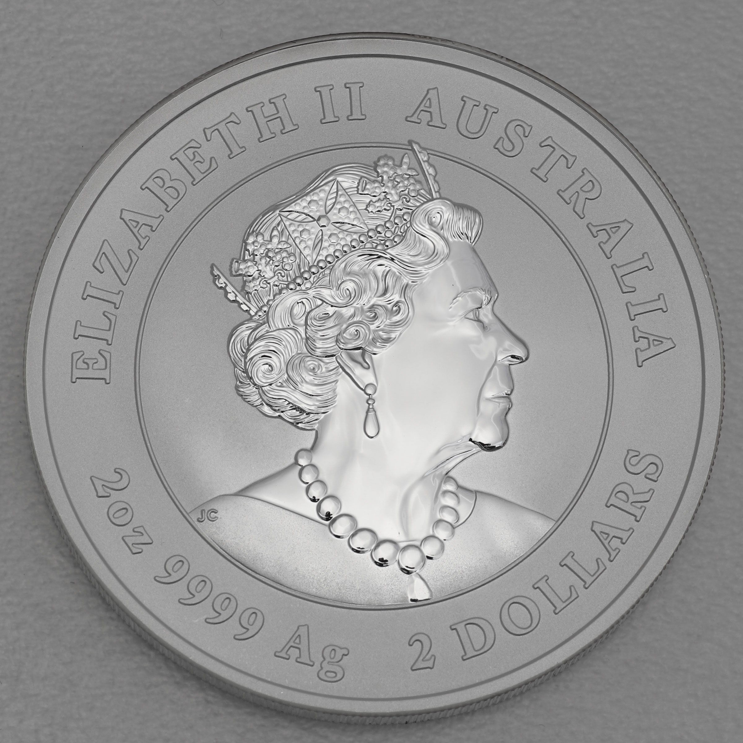 Silbermünze 2oz "Maus" 2020 Lunar III – Year of the Mouse (Australien) - Detailansicht 1