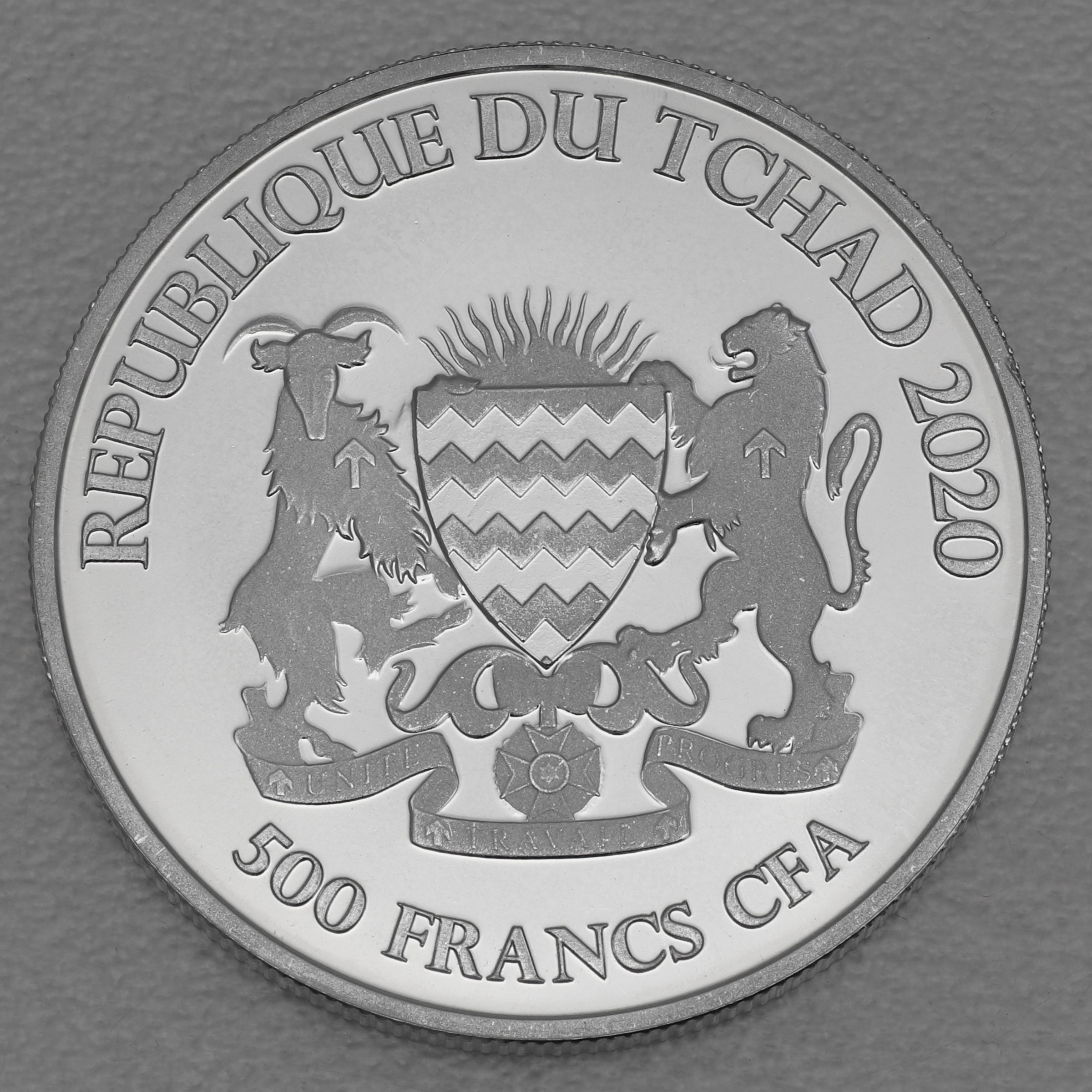 Silbermünze 1oz "Horse" 2020 Celtic Animals (Tschad) - Detailansicht 1