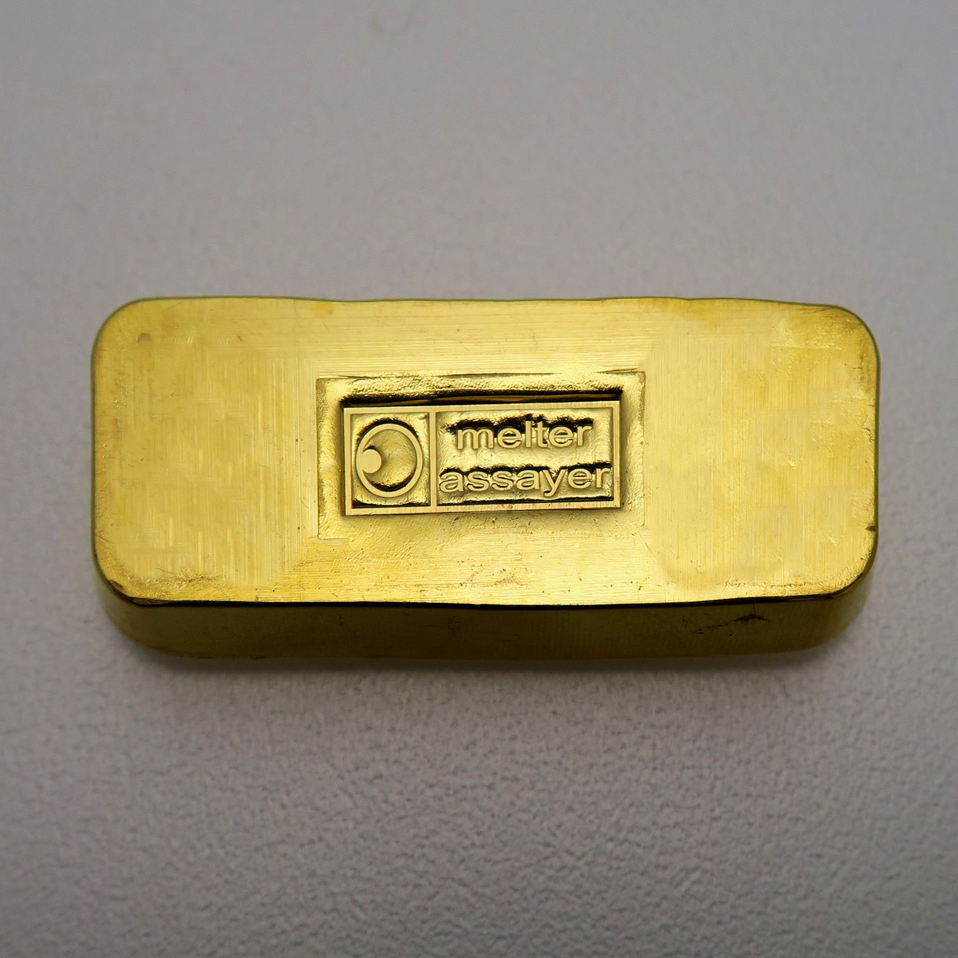 Goldbarren 100g Au-Gussbarren, Feingold - Detailansicht 3