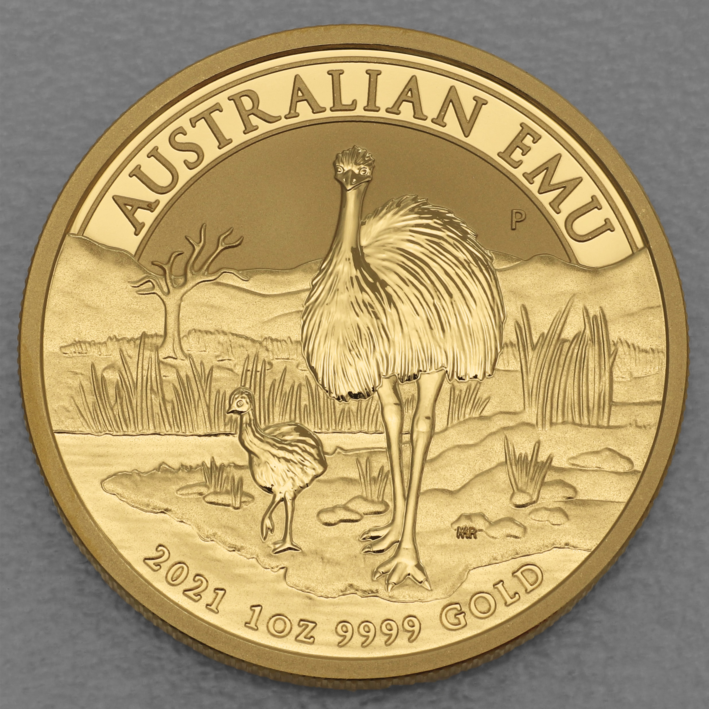 Goldmünze 1oz "Emu" 2021 (Australien) - Hauptansicht