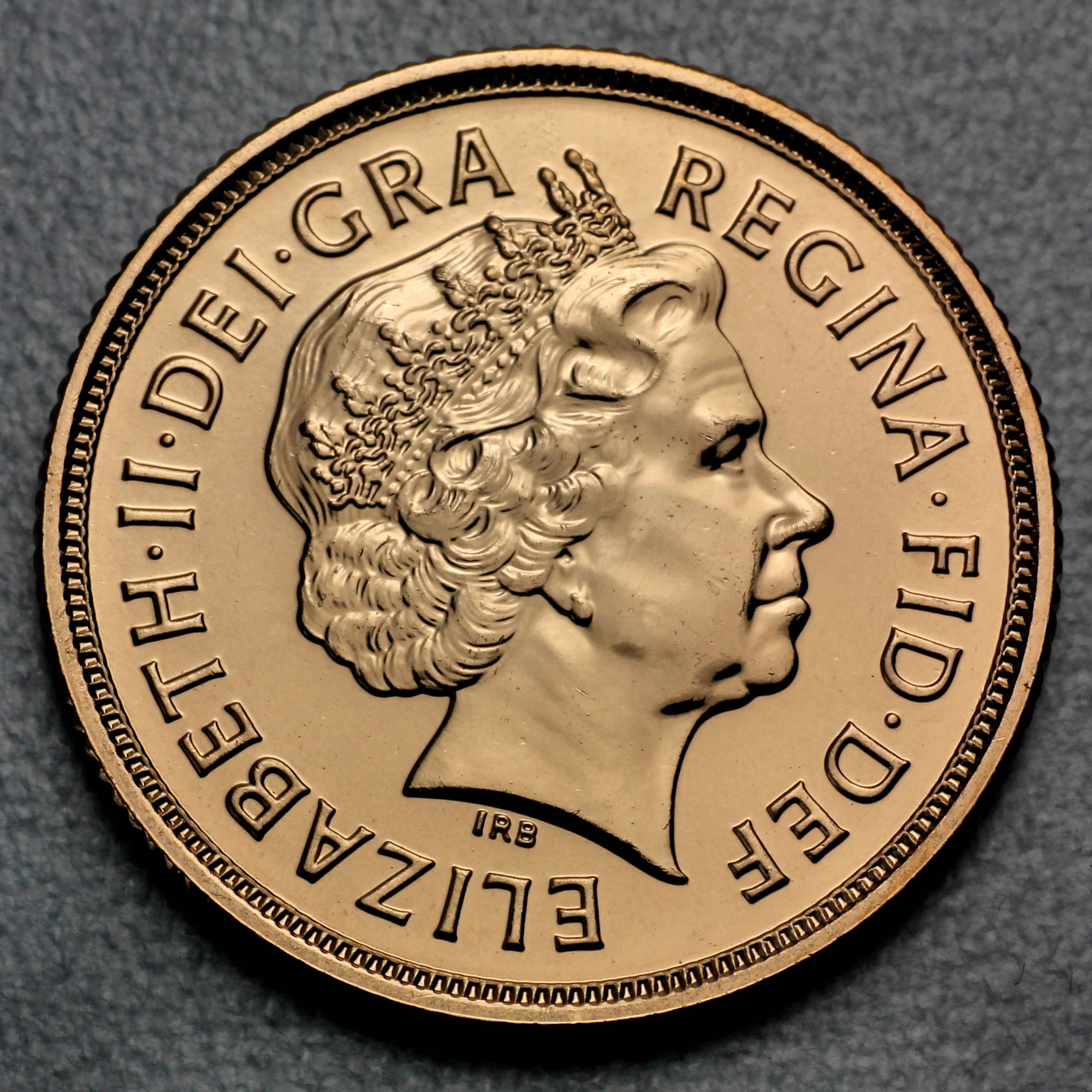 Goldmünze 1/2 Sovereign "Elizabeth II." 2012 Diamant-Jubiläum (Großbritannien) - Detailansicht 1