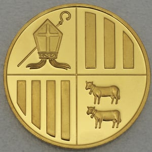 Goldmünze 1oz "Andorra Eagle" verschiedene Jahrgänge (Andorra) - Miniaturansicht 2