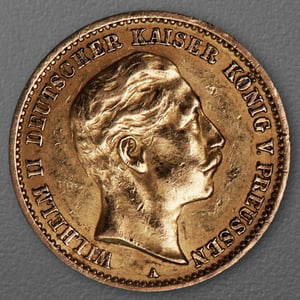 Goldmünze 10 Mark "Wilhelm II." 1910-A J.251 (Preußen) - Hauptansicht