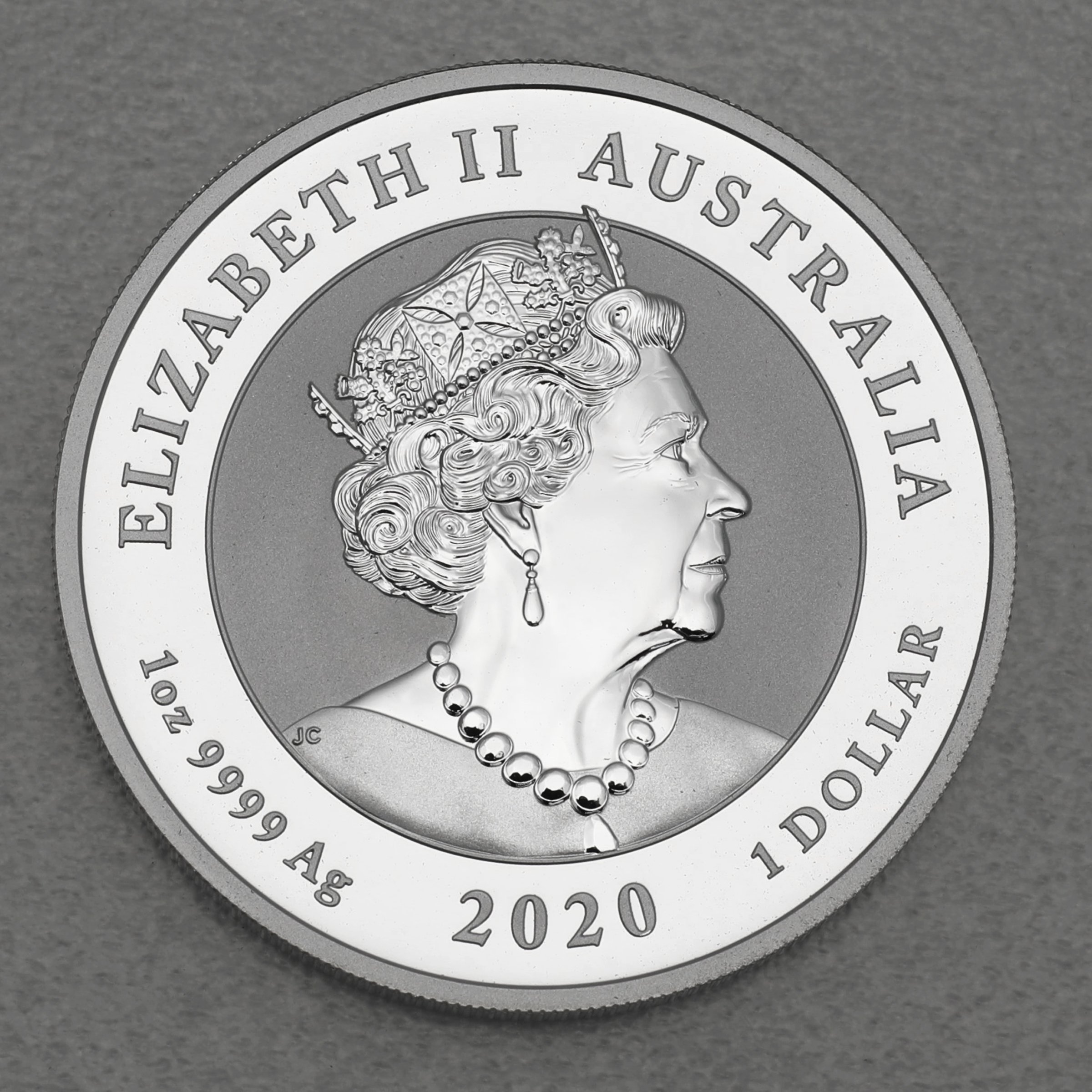 Silbermünze 1oz "Bull and Bear" 2020 (Australien) - Detailansicht 1