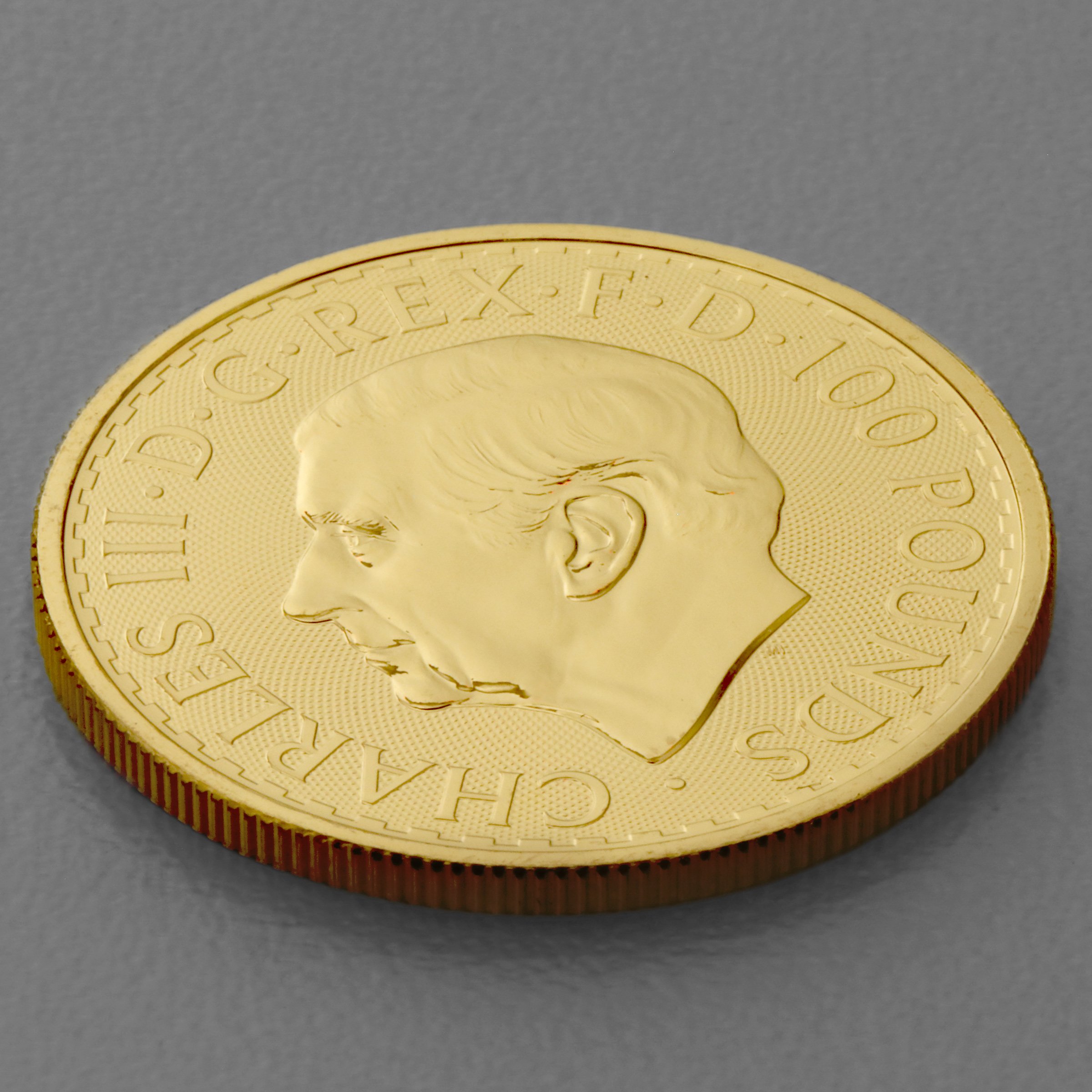 Goldmünze 1oz "Britannia" 2023 Charles III. (Großbritannien) - Detailansicht 3