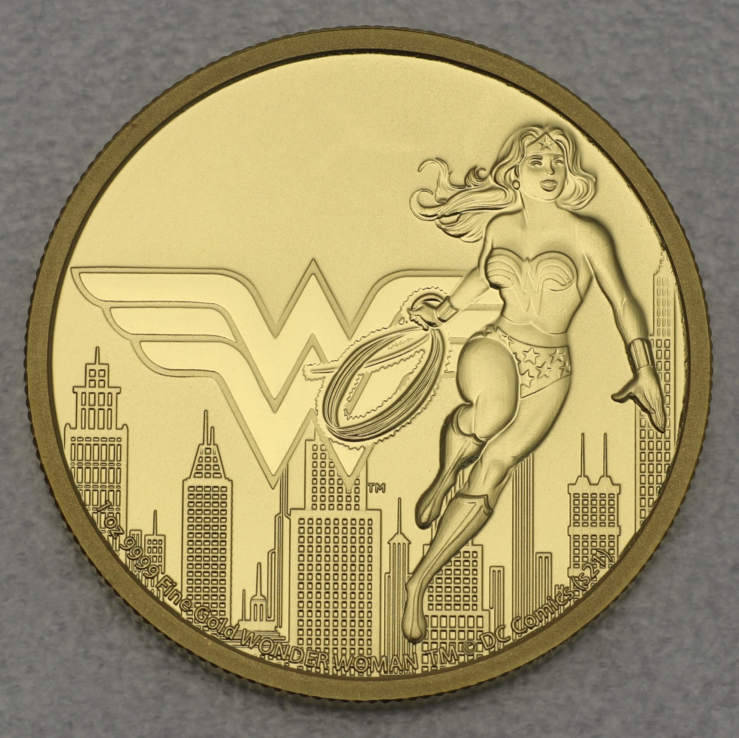 Goldmünze 1oz "Wonder Woman" 2021 DC Comics (Niue) - Hauptansicht