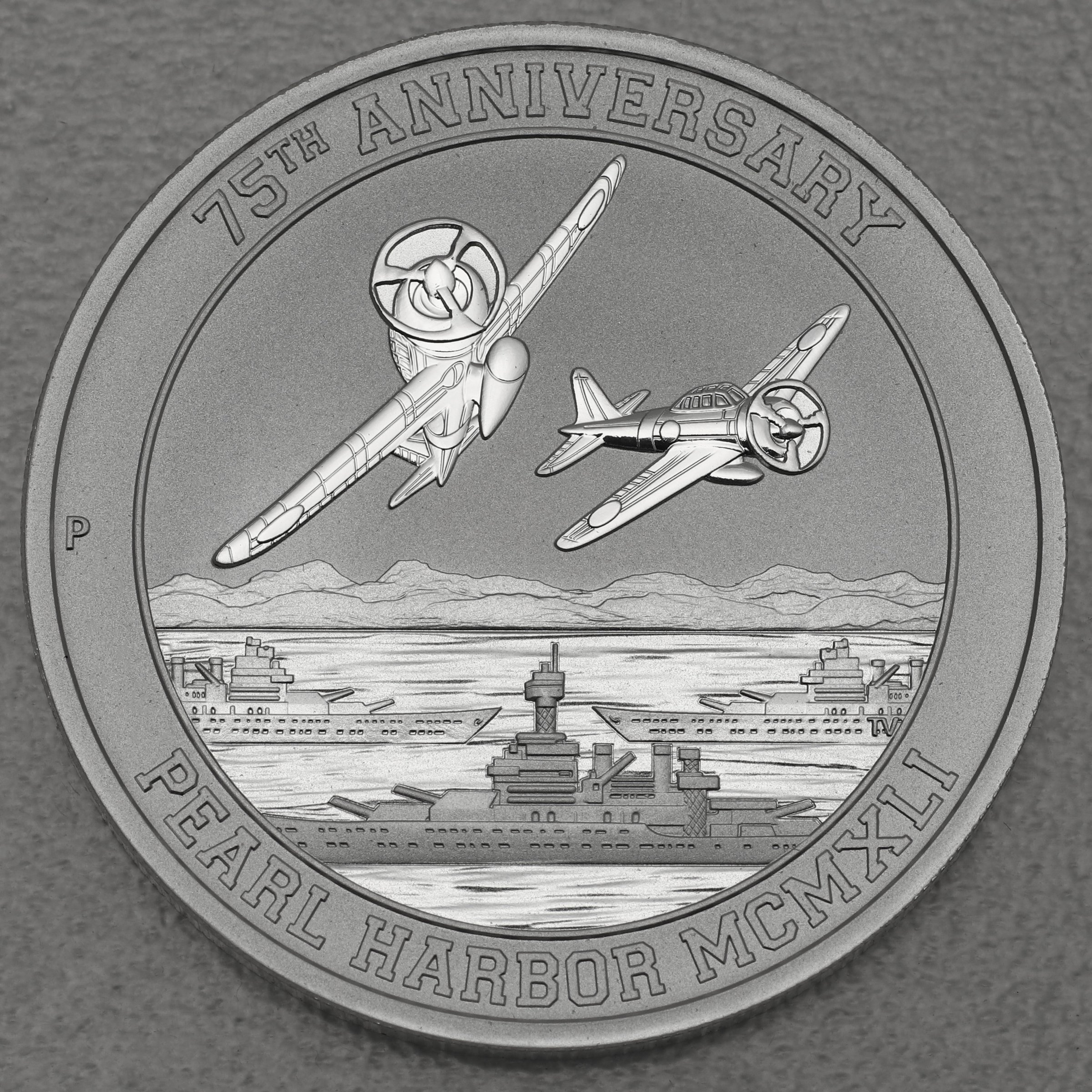 Silbermünze 1oz "Zero Fighters" 2016 (PP) 75. Jahrestag von Pearl Harbor (Tuvalu) - Hauptansicht