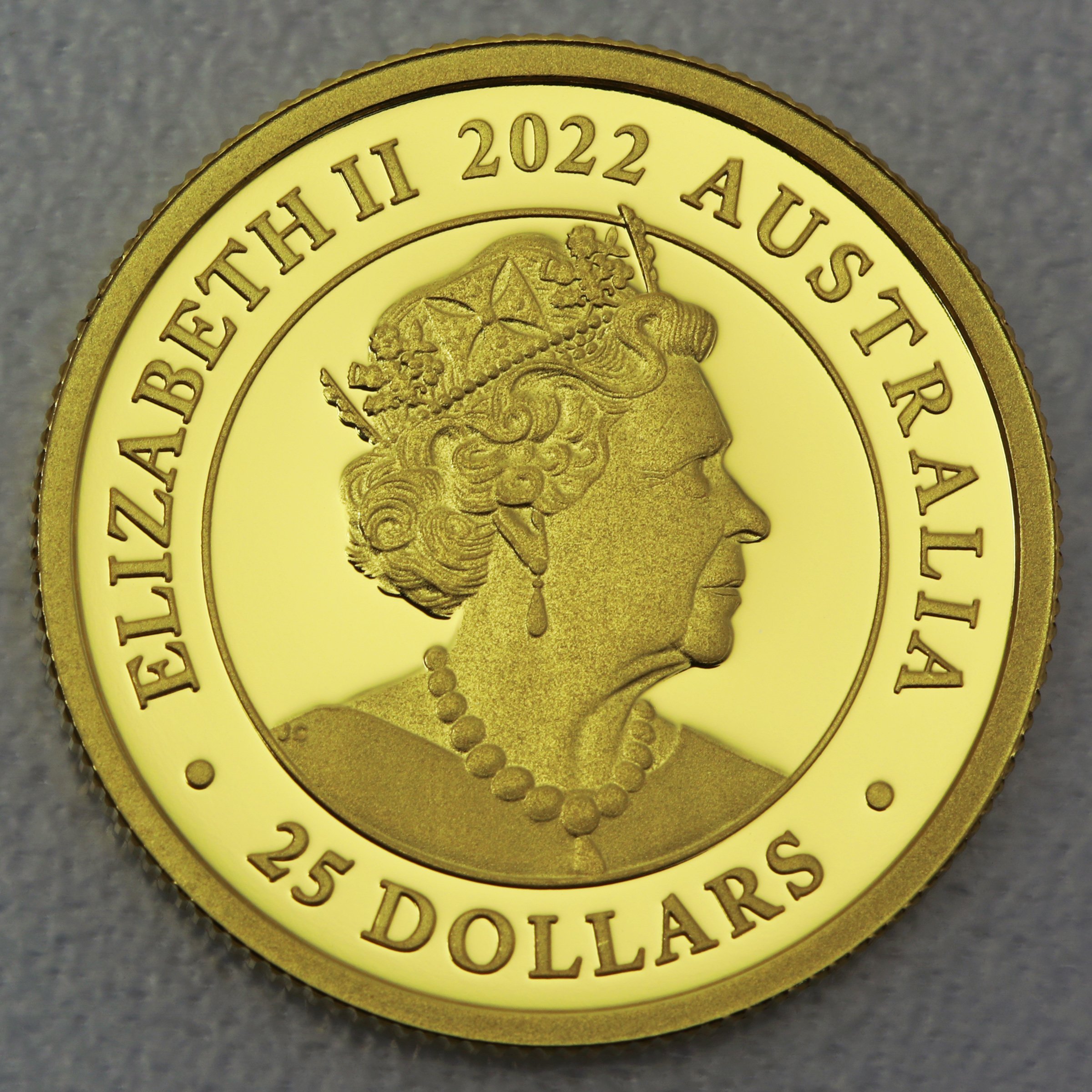 Goldmünze "Australia Sovereign" 2022 (PP) Privy Mark 70 (Australien) - Detailansicht 1