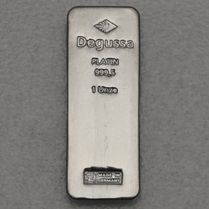 Platinbarren 1oz DEGUSSA (Pt) - Miniaturansicht 4