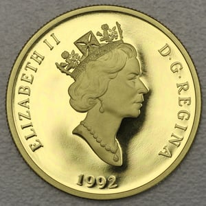 Goldmünze 200 Dollar "Niagara Falls" 1992 (Kanada) - Miniaturansicht 2
