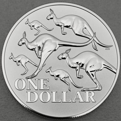 Silbermünze 1oz "Känguru" 2020 Royal Australian Mint (Australien) - Hauptansicht