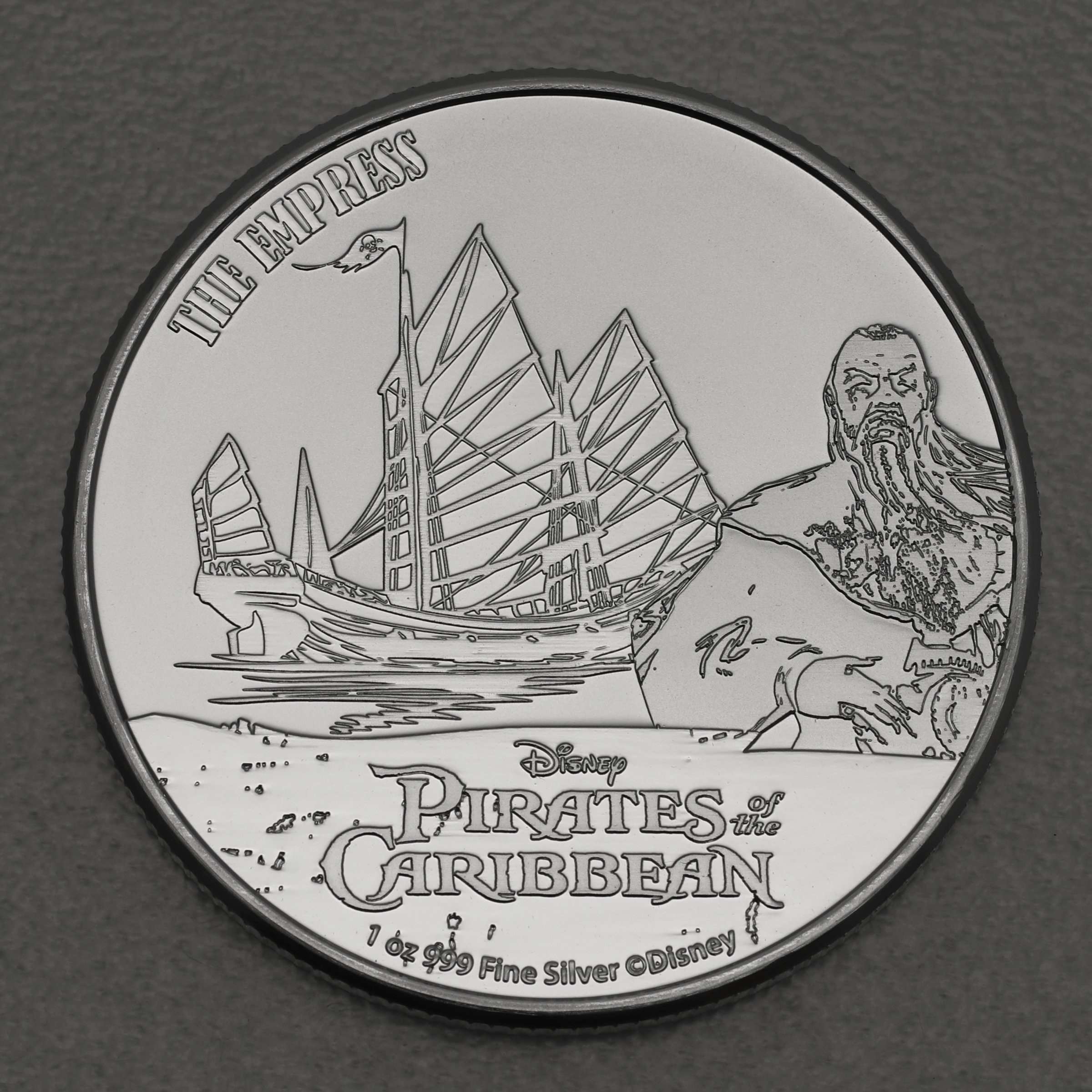 Silbermünze 1oz "The Empress" 2021 Disney – Pirates of the Caribbean (Niue) - Hauptansicht