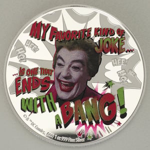 Silbermünze 1oz "Joker" 2020 (PP/koloriert) Batman  66 (Niue) - Hauptansicht