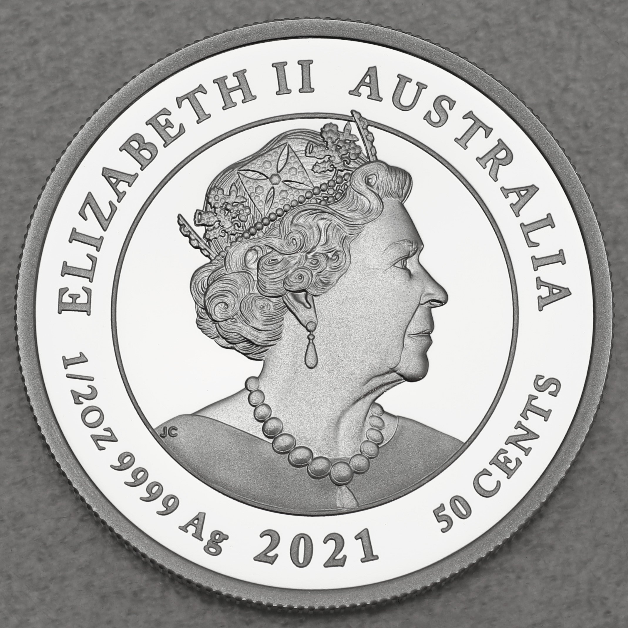 Silbermünze 1/2oz "Newborn" 2021 (PP/koloriert) (Australien) - Detailansicht 1