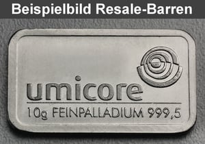 Palladiumbarren 10g "Resale" - Miniaturansicht 2