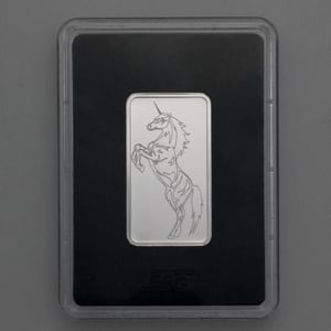 Silberbarren 1oz "Einhorn/Unicorn" ESG - Miniaturansicht 3