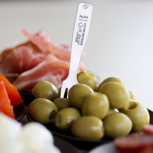 Gourmet-Gabel "Tapas-Picker" Sterling-Silber - Miniaturansicht 5