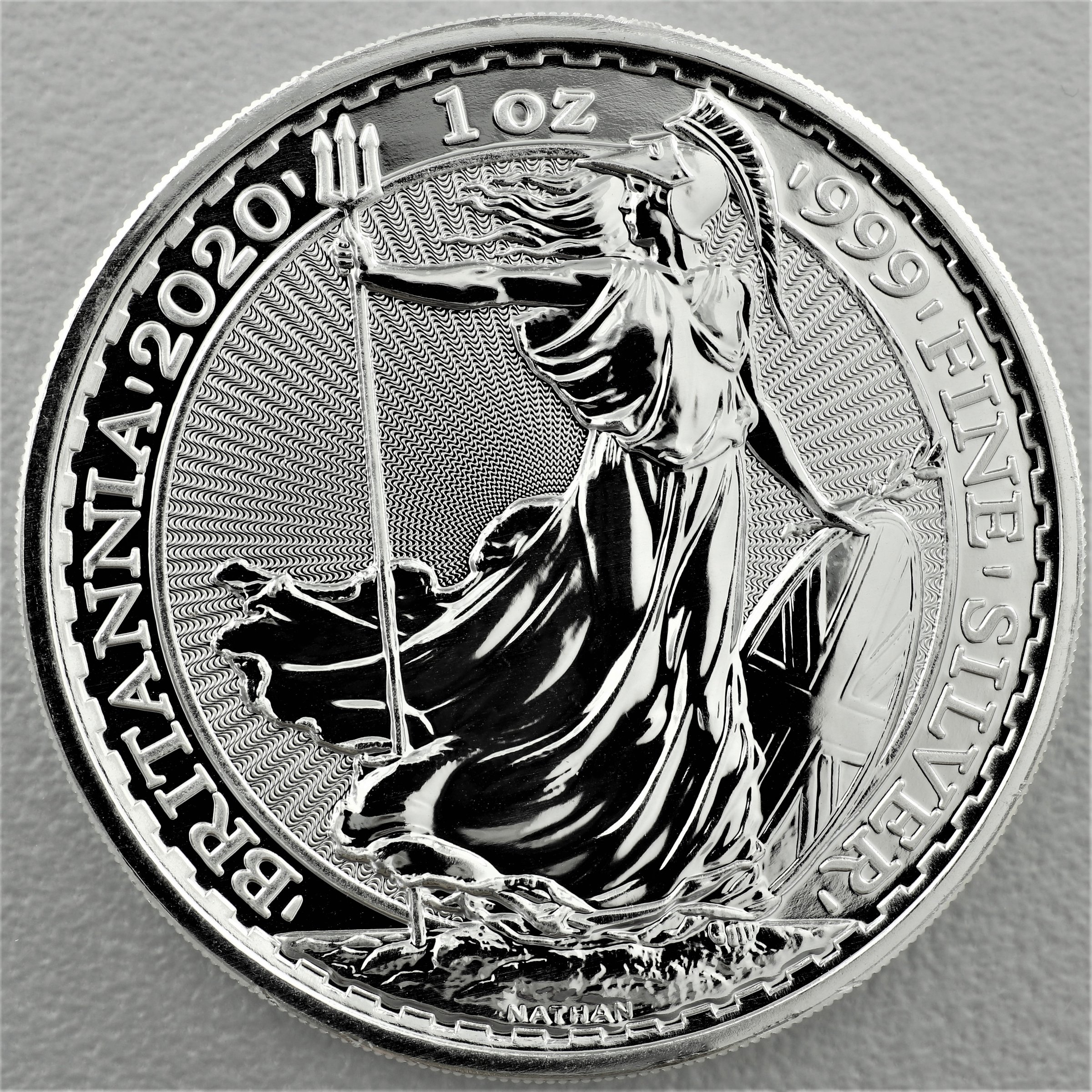 Silbermünze 1oz "Britannia" 2020 (Großbritannien) - Hauptansicht