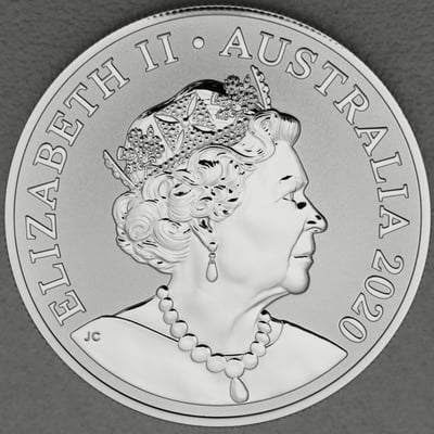 Silbermünze 1oz "Känguru" 2020 Royal Australian Mint (Australien) - Miniaturansicht 2