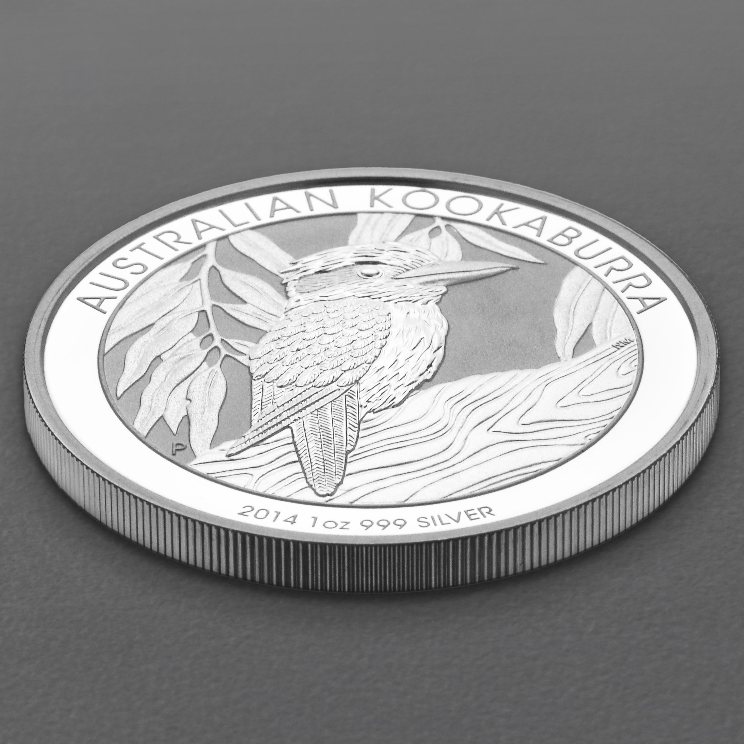 Silbermünze 1oz "Kookaburra" 2014 (Australien) - Detailansicht 2