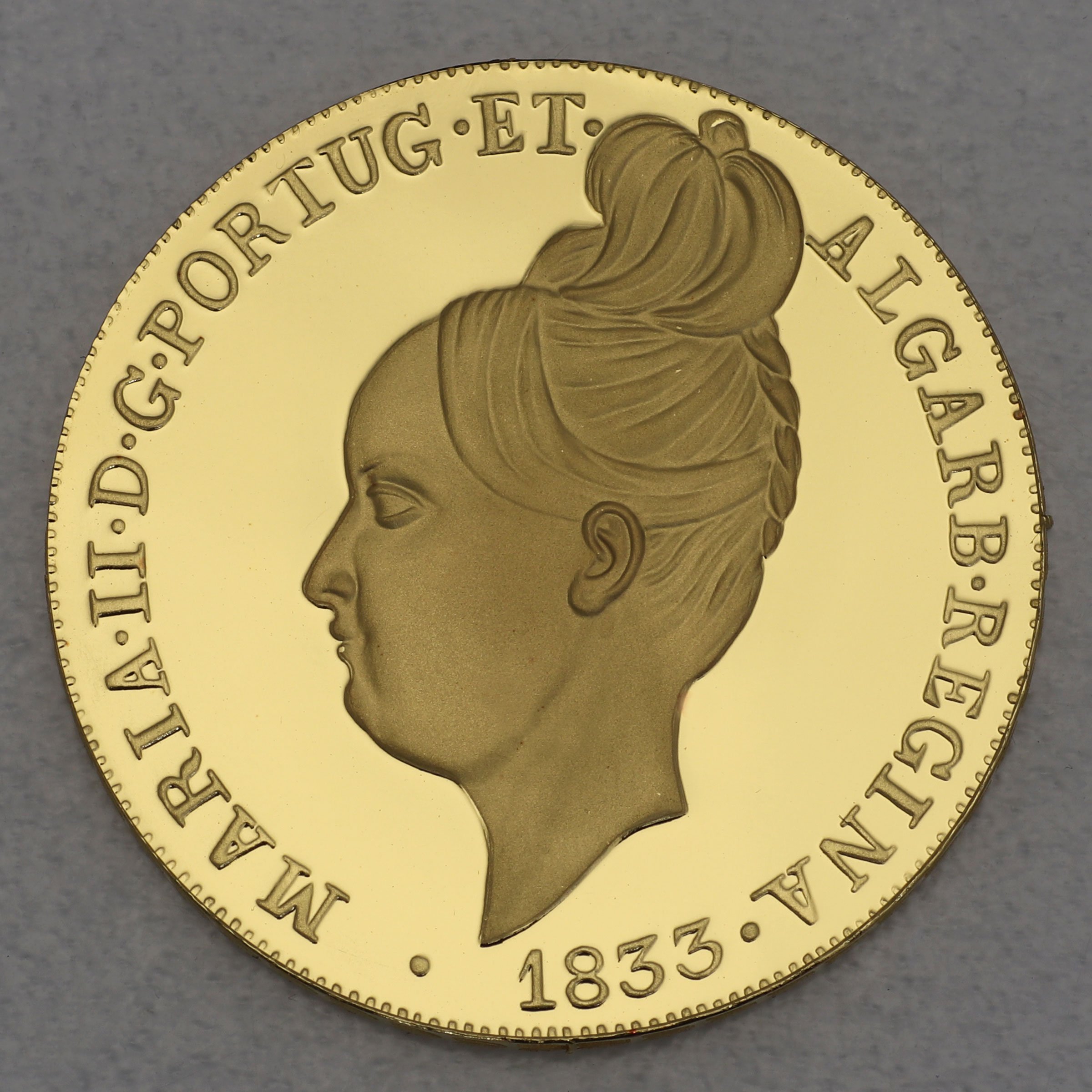 Goldmünze 5 Euro "D. Maria II de Portugal" 2013 Numismatic Treasures (Portugal) - Hauptansicht