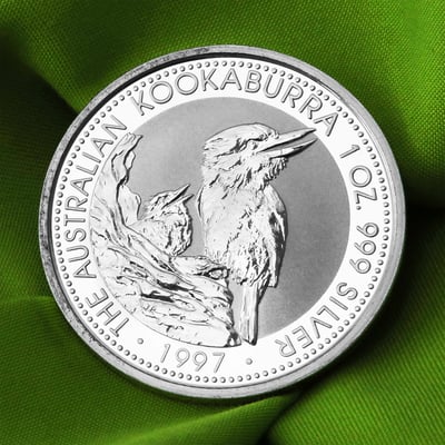 Silbermünze 1oz "Kookaburra" 1997 (Australien) - Miniaturansicht 5