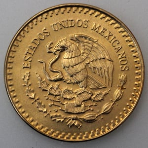 Goldmünze 250 Pesos "Fußball" 1985 Fußballweltmeisterschaft 1986 (Mexiko) - Miniaturansicht 2