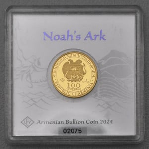 Goldmünze 1g "Arche Noah" 2024 (Armenien) - Miniaturansicht 4