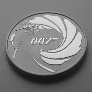 Silbermünze 1oz "James Bond 007" 2020 James Bond (Tuvalu) - Miniaturansicht 3