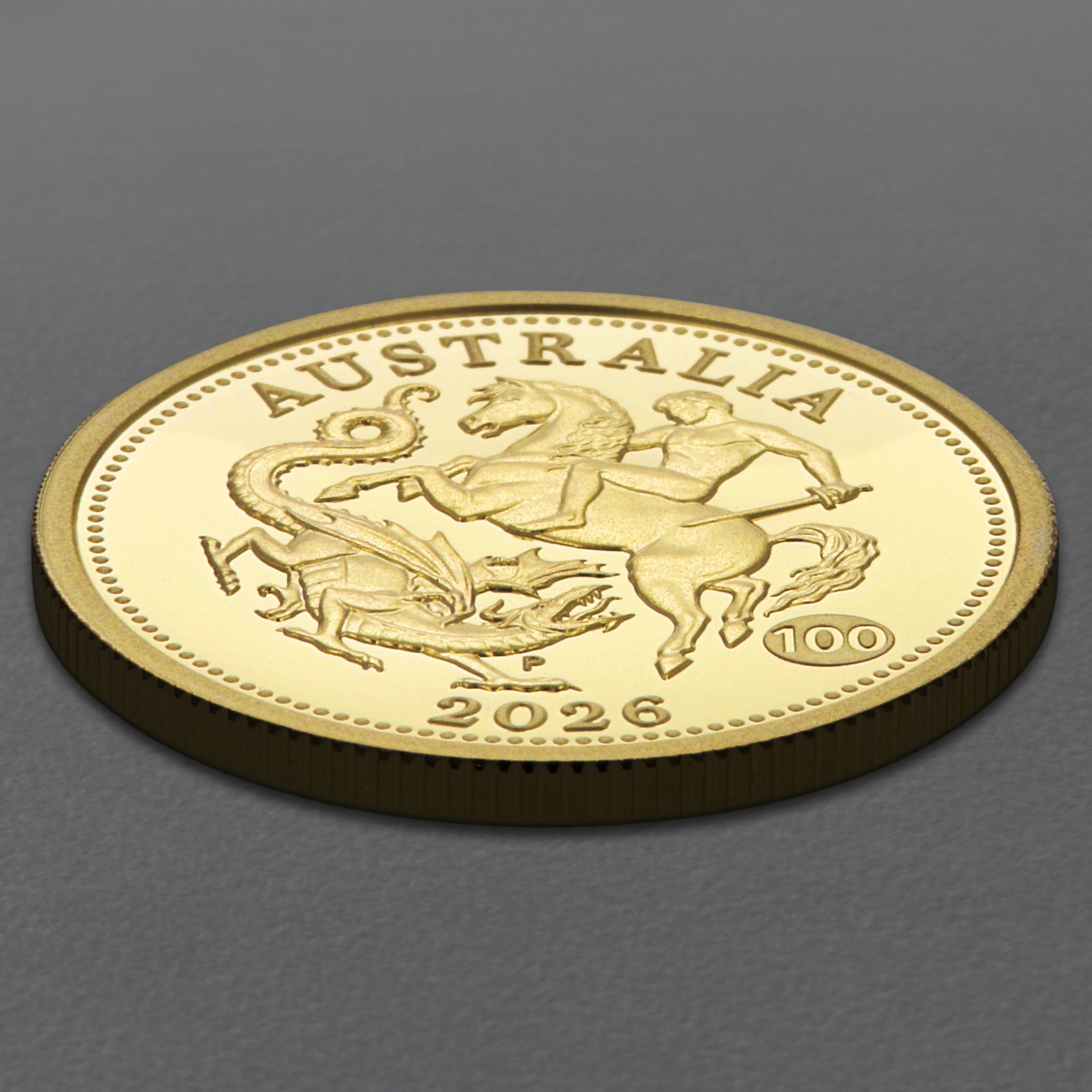 Goldmünze 1 Sovereign 2026 (PP) Privy Mark (Australien) - Detailansicht 2