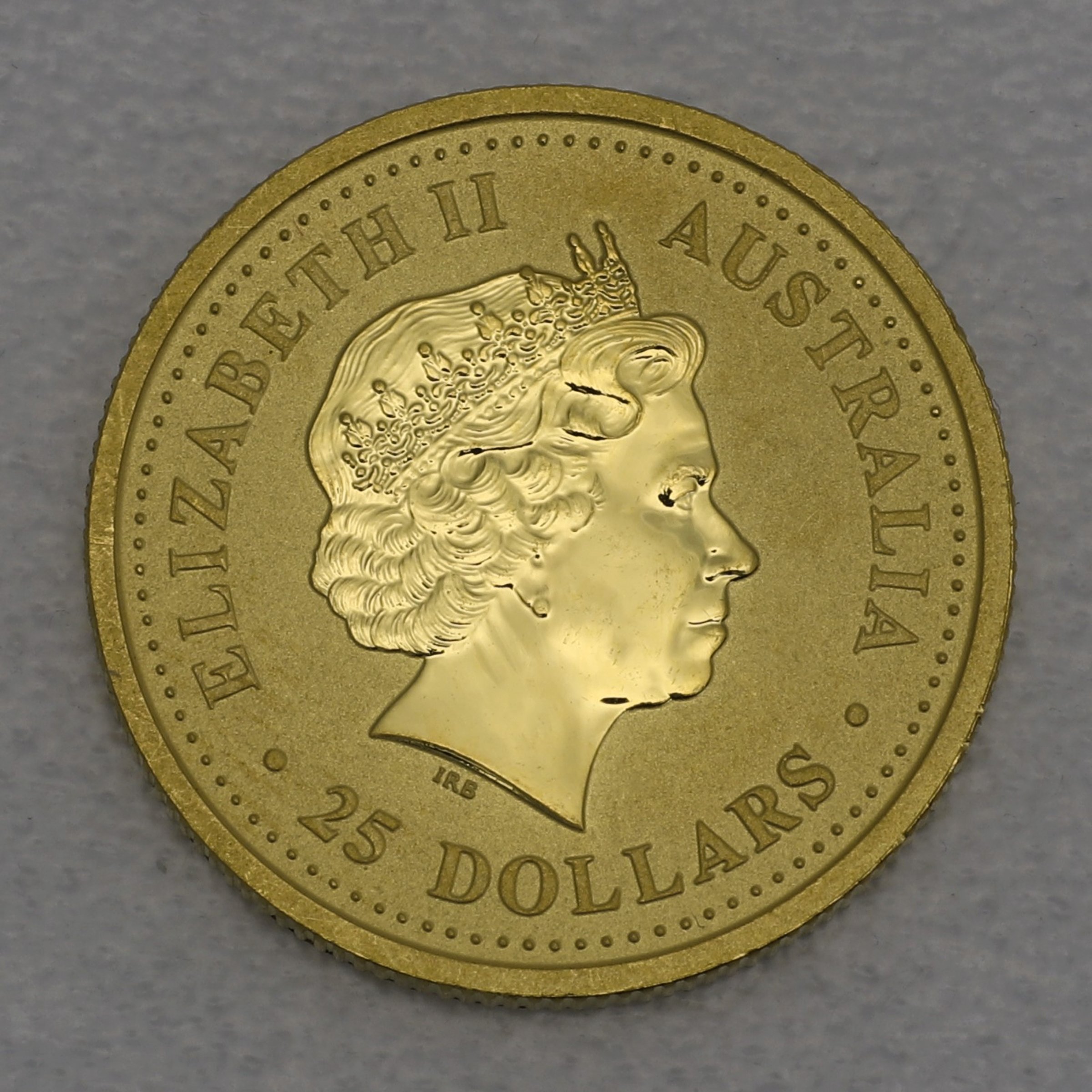 Goldmünze 1/4oz "Känguru" 2002 Australian Nugget (Australien) - Detailansicht 1