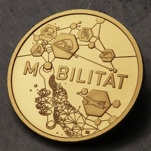 Goldmünze 50 Euro "Mobilität" 2024 Deutsches Handwerk (Deutschland) - Miniaturansicht 5