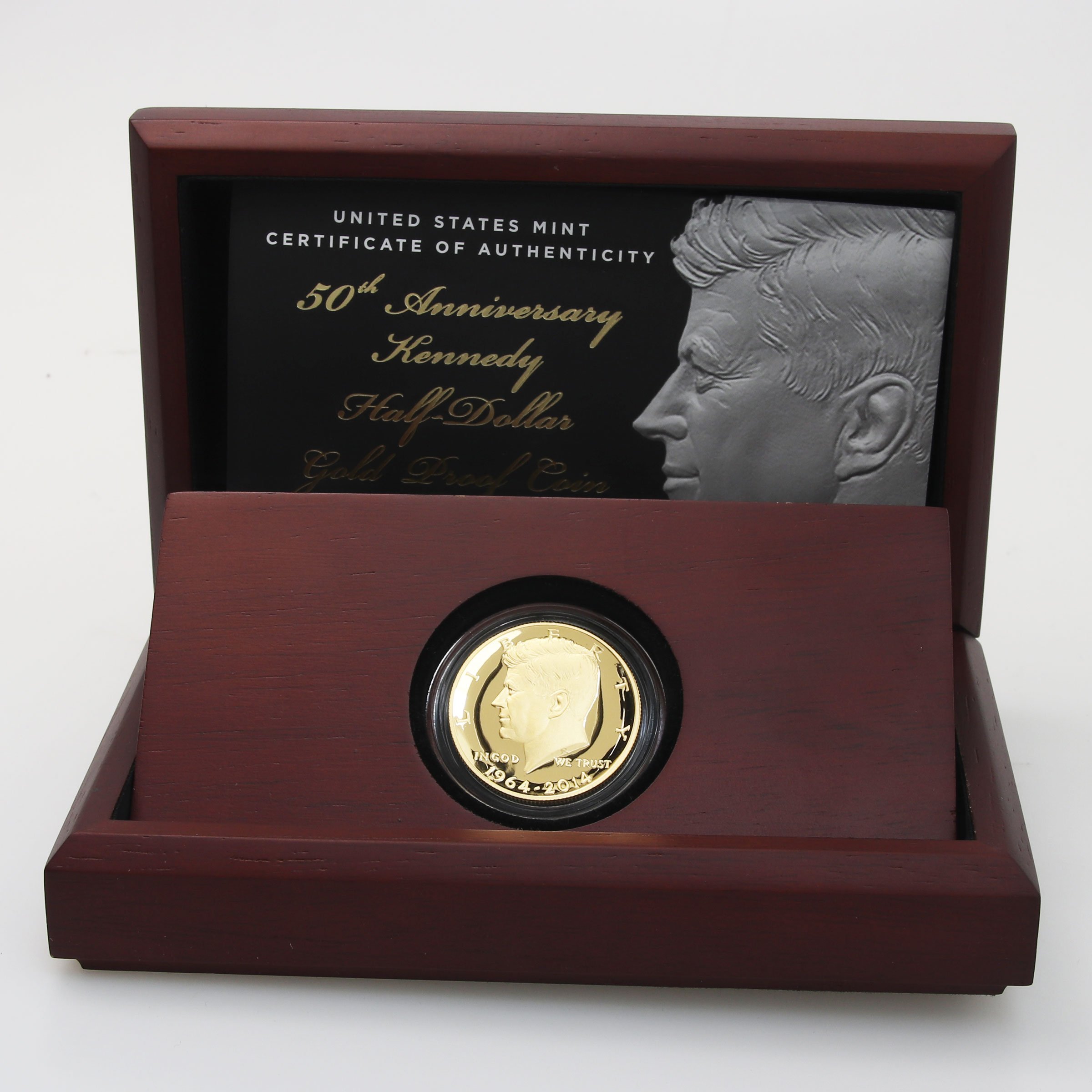 Goldmünze 1/2 US Dollar "John F. Kennedy" 2014 (USA) - Hauptansicht