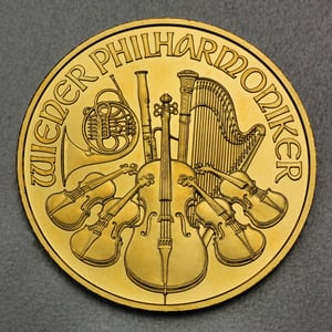 Goldmünze 1oz "Wiener Philharmoniker" verschiedene Jahrgänge (Österreich) - Hauptansicht