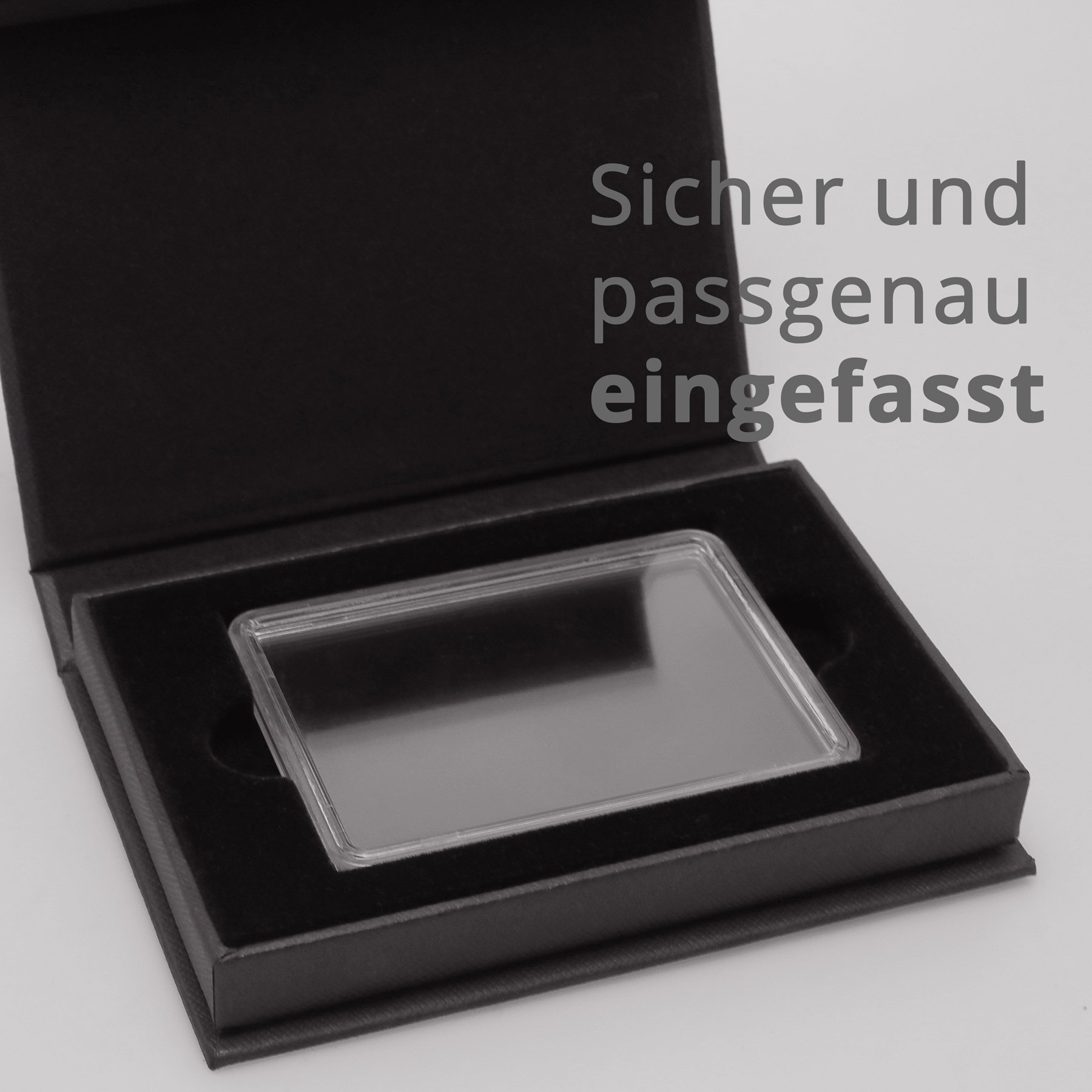 Geschenk-Karton/Magnet "Edelschwarz" für CombiBars - Detailansicht 3
