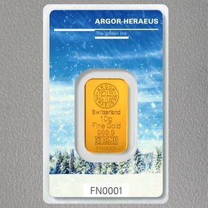 Goldbarren (4x 10g) "Following Nature" ARGOR - Miniaturansicht 6