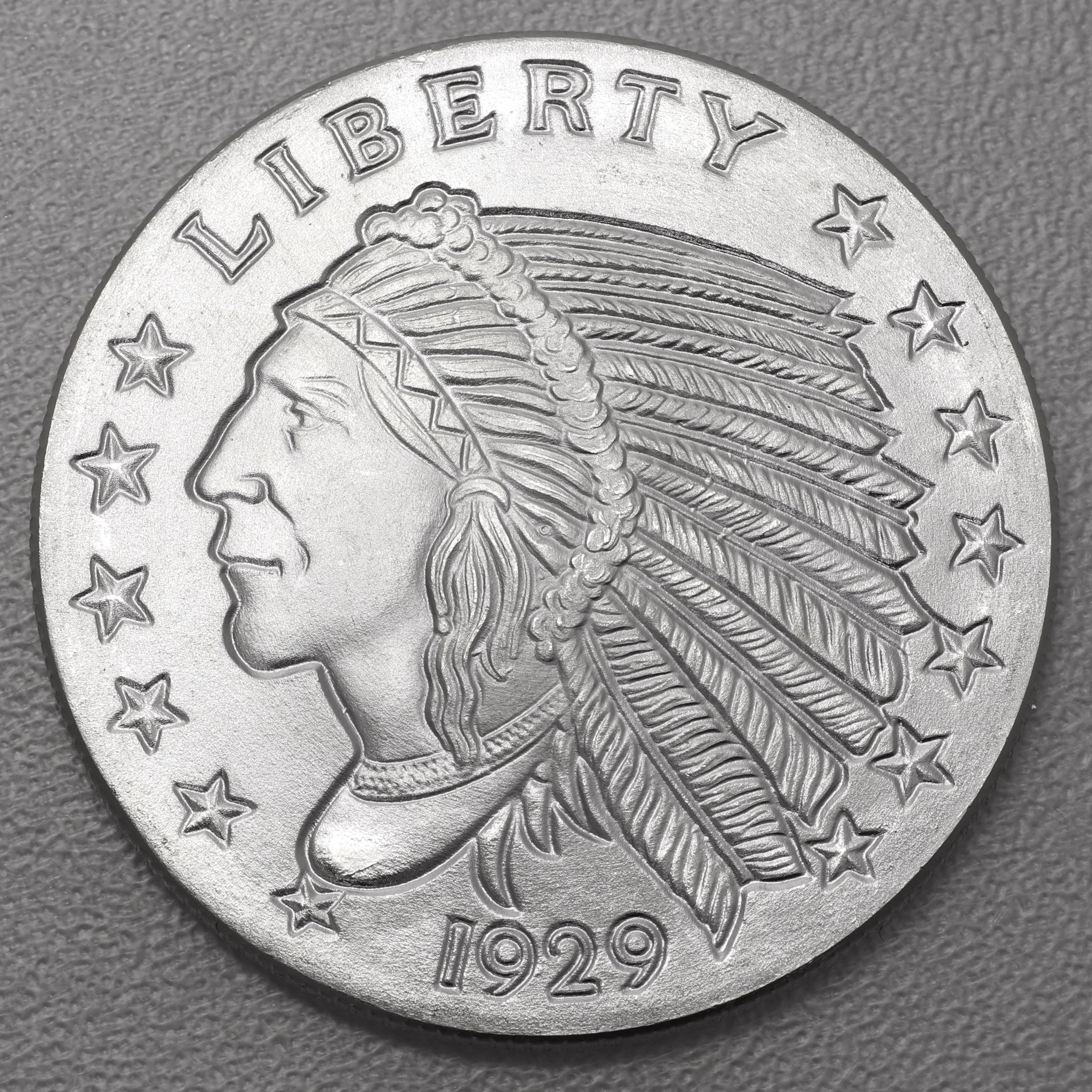 Silbermedaille 1oz "Indian Head Silver" (USA) - Hauptansicht