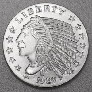 Silbermedaille 1oz "Indian Head Silver" (USA) - Hauptansicht