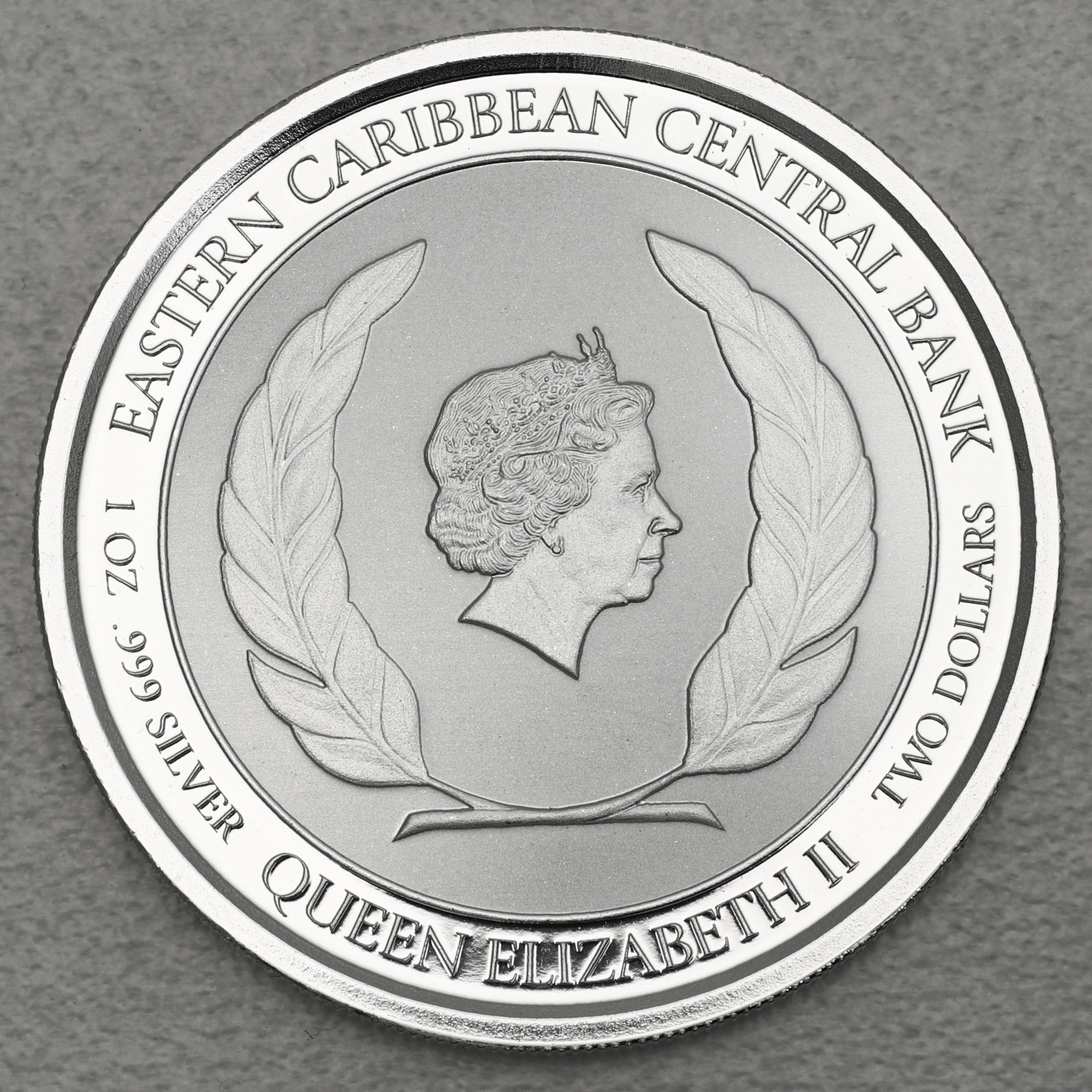 Silbermünze 1oz "Flamingos" 2018 Eastern Caribbean 8 (St. Lucia) - Detailansicht 1